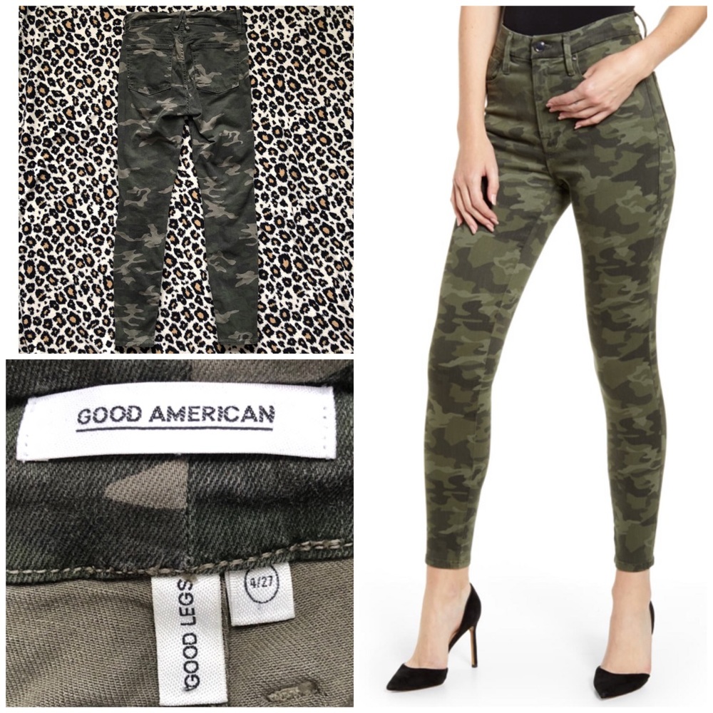 Good American Good Legs Camo size 4/27